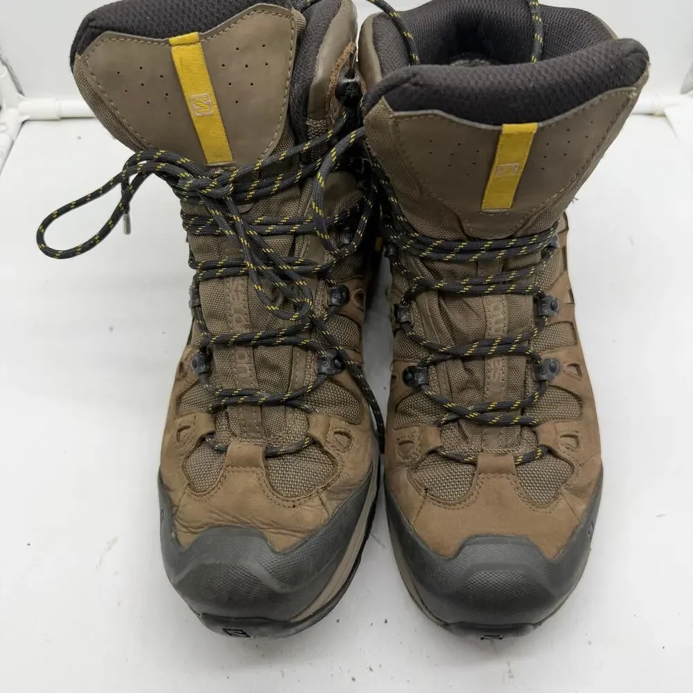 Salomon Quest 4D 3 GTX Hiking Boots Mens 10.5 401518 Waterproof Trail